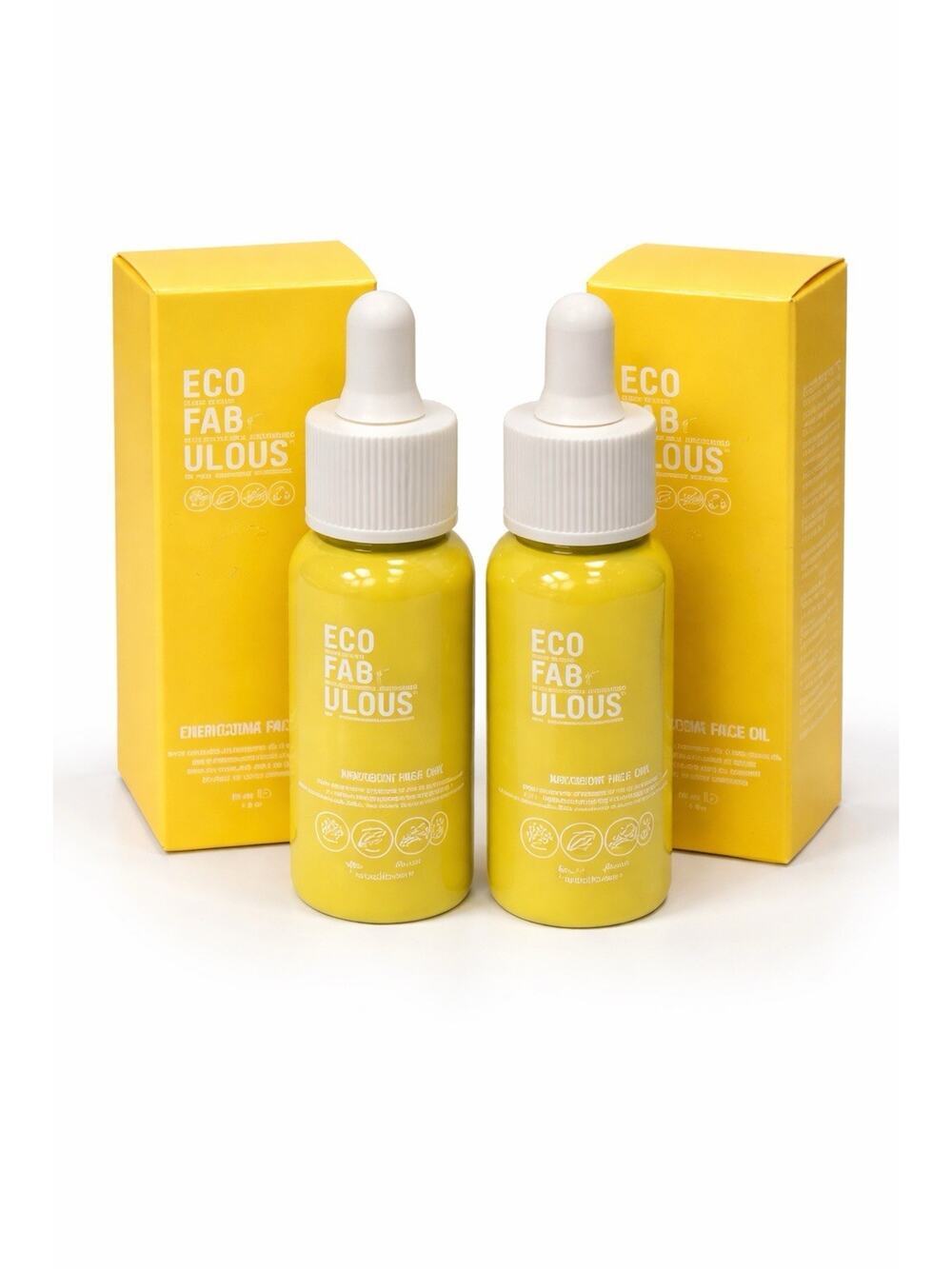 Eco Fabulous Vitamin C Face Serum 30ml 2 Pack Brightening